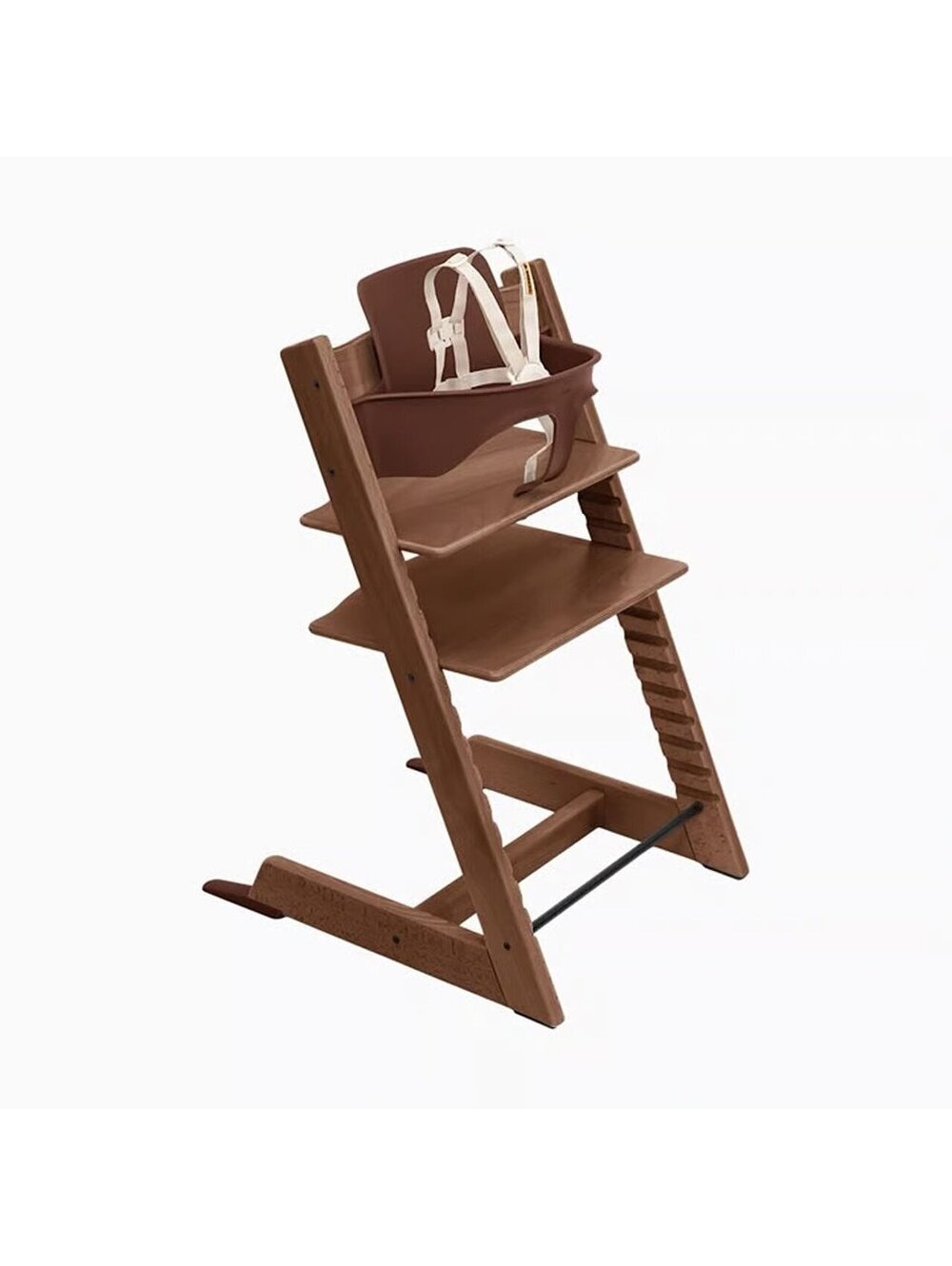 Stokke Tripp Trapp High Chair with Baby Set – Warm Brown – Brand New